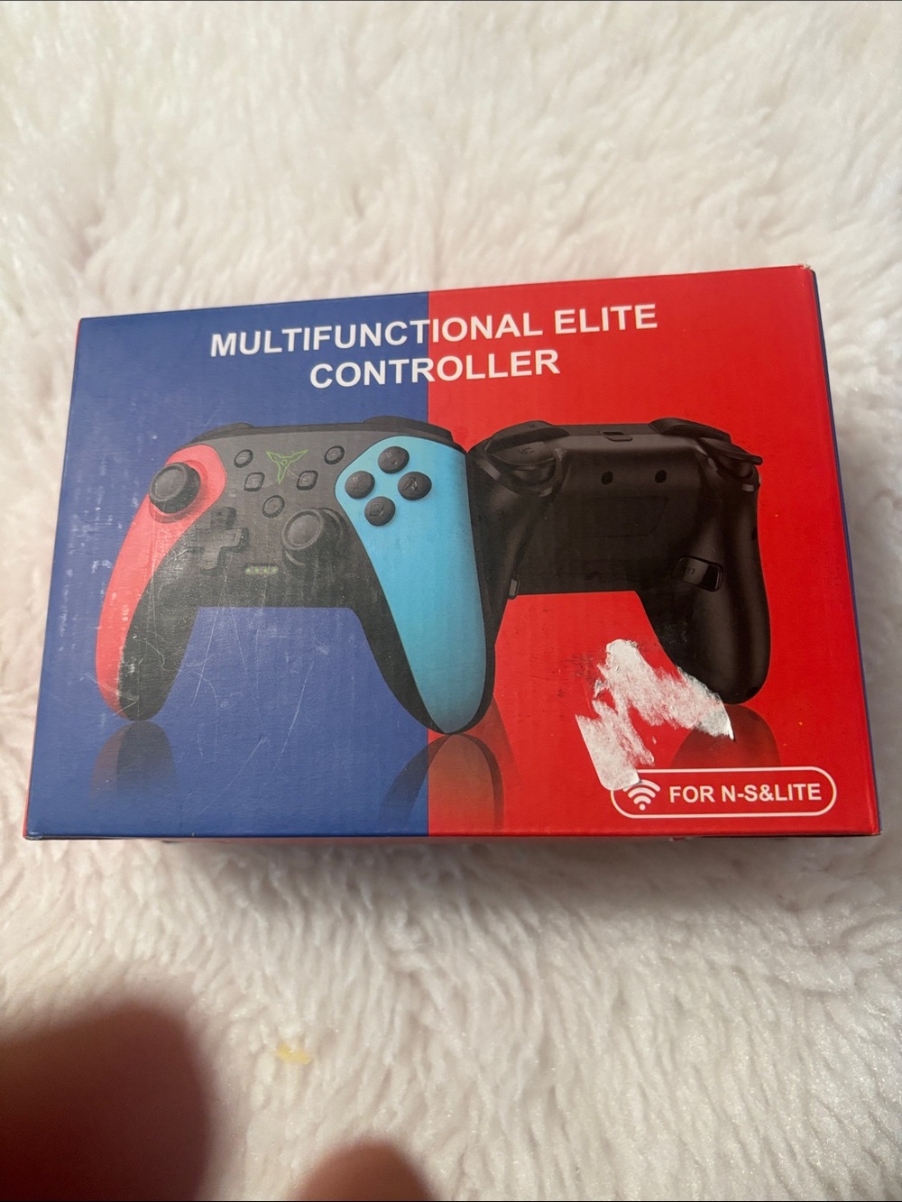 Multifunctional Wireless Game Controller - Red & Blue